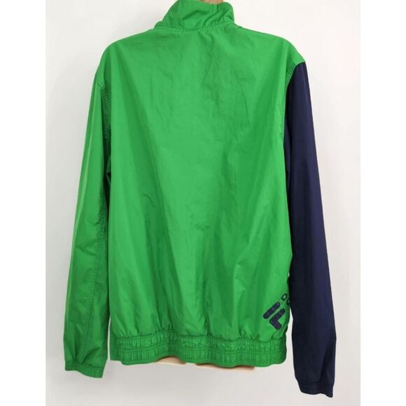 Fila Pullover Windbreaker Women's Golf Jacket Size Medium Color Block 1/4 Zip - Picture 6 of 10